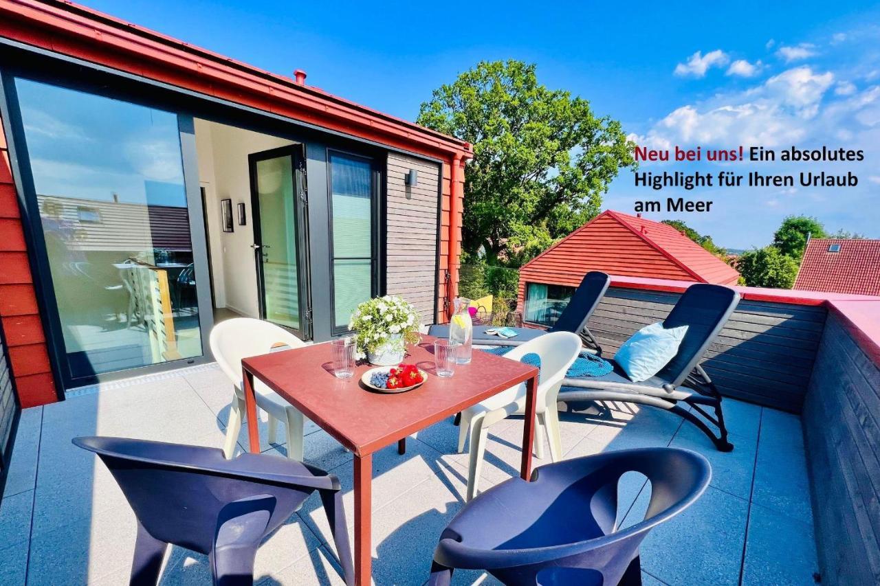 De-Ole-School-Kuestenliebe-Maisonette-Whg-15 Hohwacht Exterior foto