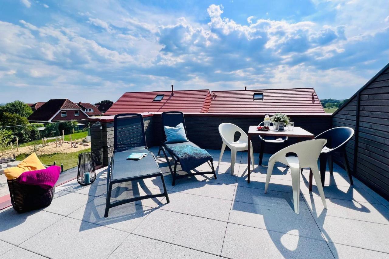De-Ole-School-Kuestenliebe-Maisonette-Whg-15 Hohwacht Exterior foto