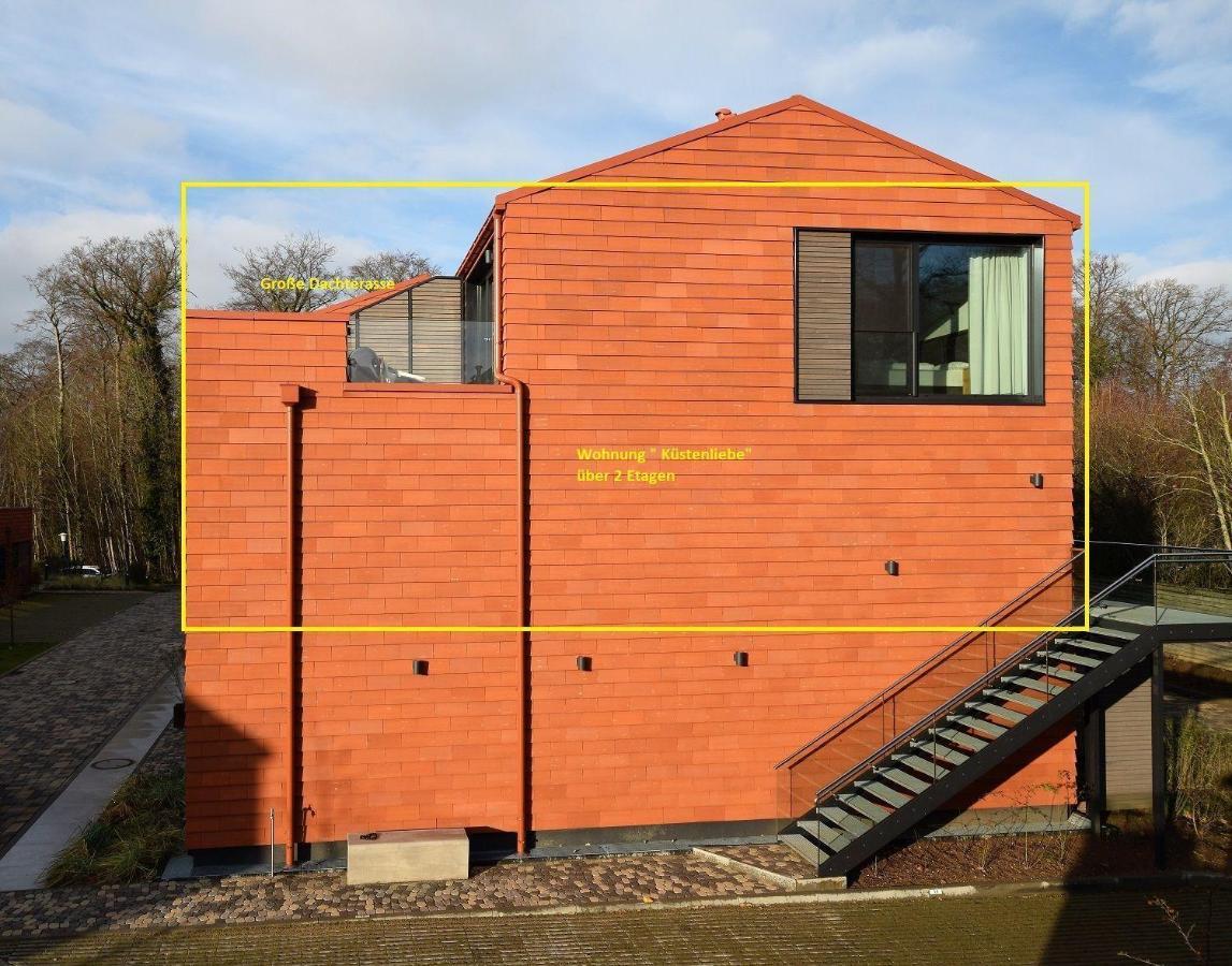 De-Ole-School-Kuestenliebe-Maisonette-Whg-15 Hohwacht Exterior foto